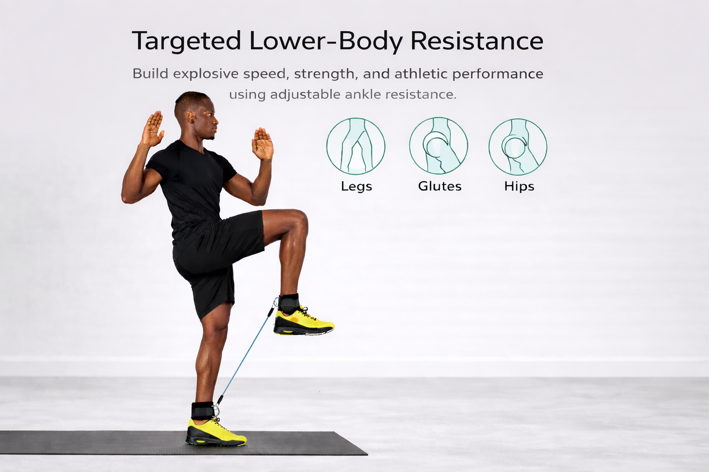 Lower Body Resistance Band Set