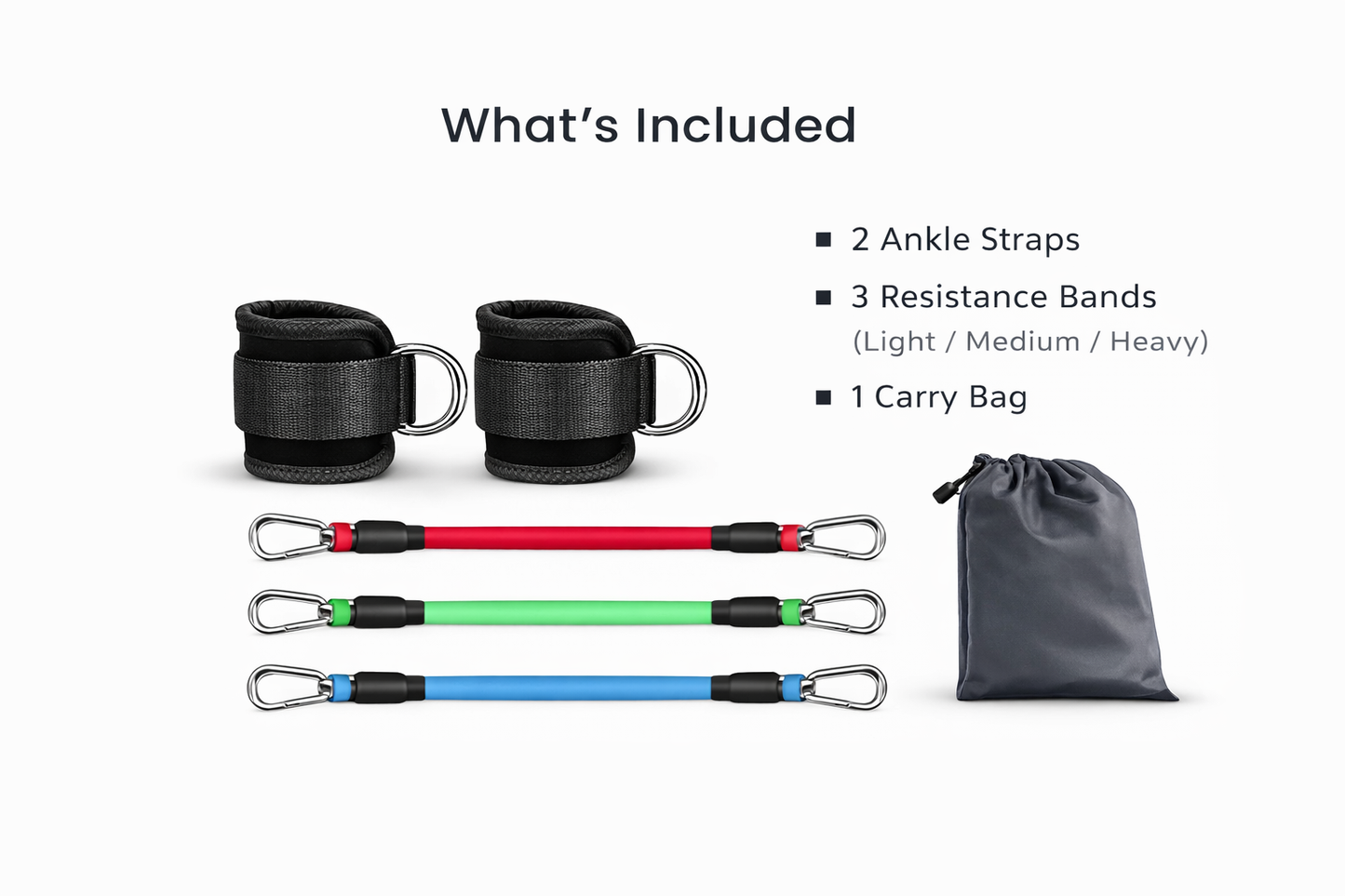 Lower Body Resistance Band Set