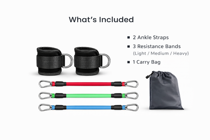 Lower Body Resistance Band Set