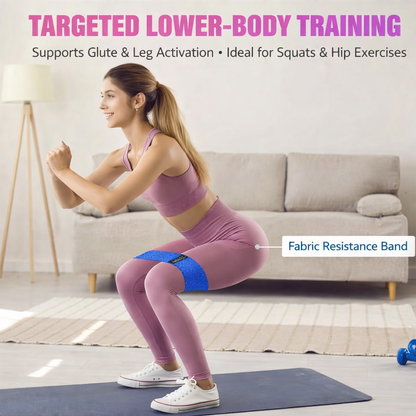 Fabric Resistance Band Set (3 Levels)